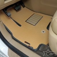 Автомобильные коврики EVA на Kia Carnival III (9мест) 2+2+3 без трансформеров (2014-2021)