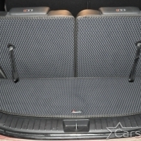 Автомобильные коврики EVA на Hyundai Santa Fe IV рестайл 3 ряда (2020-2024)