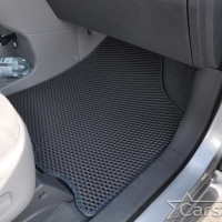 Коврики текстильные на Toyota Sienna III 7 мест (2010-2020)