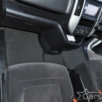 Двухслойные коврики EVA на Nissan Serena III C25 пр.руль (2005-2010)