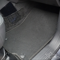 Двухслойные коврики EVA на Mercedes-Benz GLS-klasse I X166 3 ряда (2015-2019)