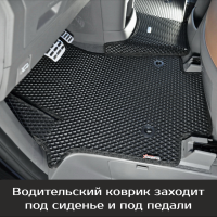 Автомобильные коврики EVA на Hyundai Staria 9 мест (2021->)