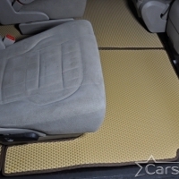 Автомобильные коврики EVA на Chrysler Grand Voyager V (2008->) 2 ряд: кресла 2+1 без прохода