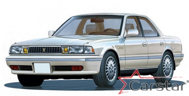 Текстильные коврики для Toyota Cresta IV пр.руль (1992-1996)