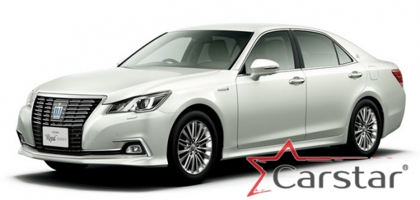 Текстильные коврики для Toyota Crown XIV пр.руль (2012->) 