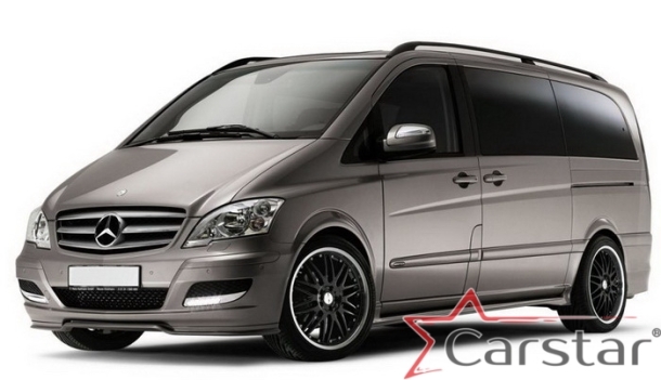 Автомобильные коврики EVA 3D для Mercedes-Benz Viano W639 без столика (2003-2014)