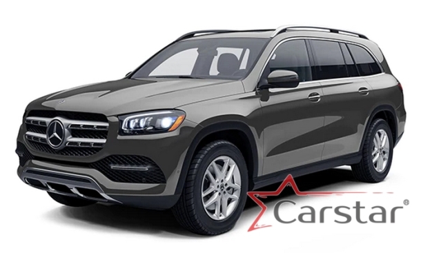 Автомобильные коврики EVA 3D для Mercedes-Benz GLS-klasse II X167 3 ряда (2019->)