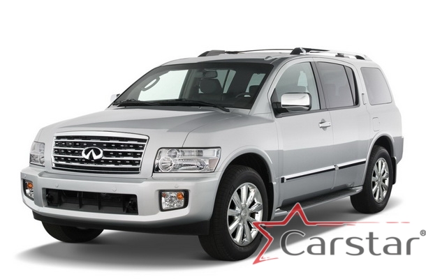 Автомобильные коврики EVA 3D для Infiniti QX56 I 3 ряда (2004-2010)